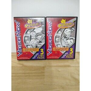 Video Now Lot Of 2  3 Disk Set Fairly Odd Parents Original Cases